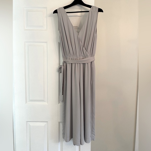LIKE NEW Grey Babaton Jumpsuit - Picture 2 of 7